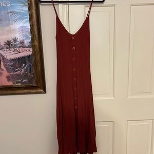 COPY - Burnt orange Reformation dress